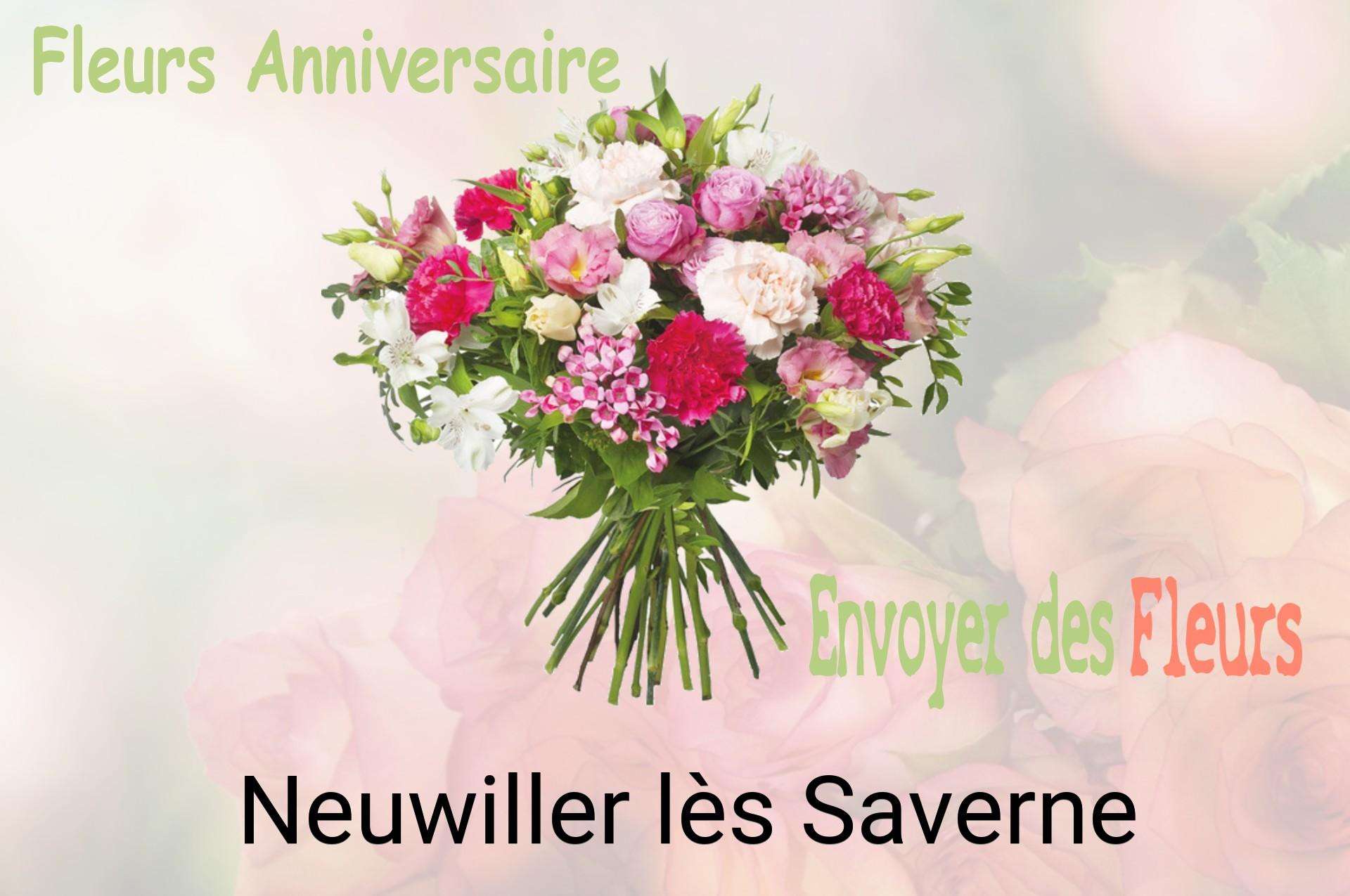 Bouquet de fleurs d’anniversaire livré à Neuwiller-lès-Saverne